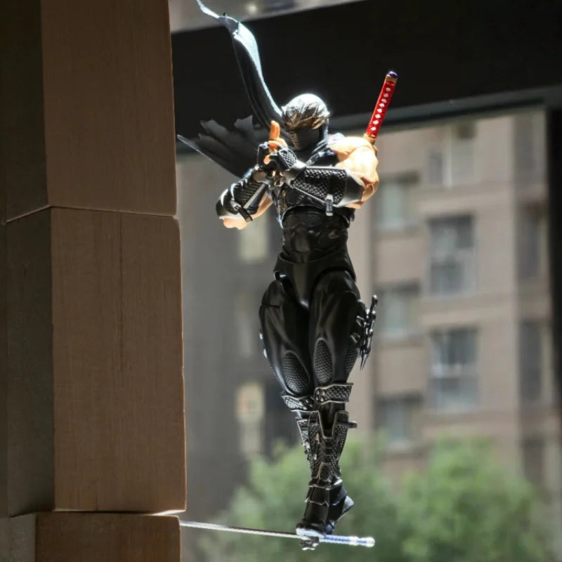Genuine Kaiyodo Ninja Gaiden Ryu Hayabusa Yamaguchi Style Action Figure Movable Joint Toy Realistic PVC Figure Game Merch
