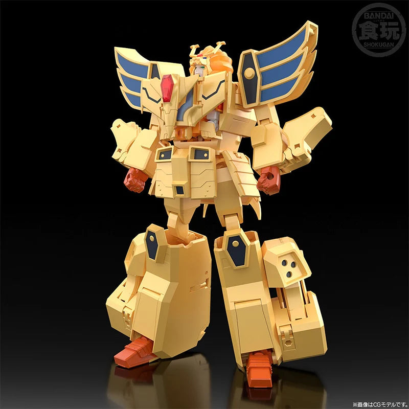 BANDAI PB LIMITED SMP The Brave Of Gold Goldran Great Goldran 15CM Anime Action Figures Assembly Model Collection Toy