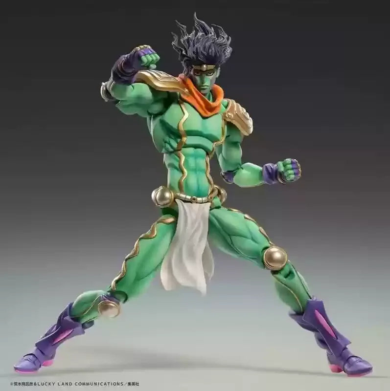Jojo'S Bizarre Adventure Super Action Statue - Jotaro Kujo (Diamond Is Unbreakable) & Yoshikage Kira Figure Set