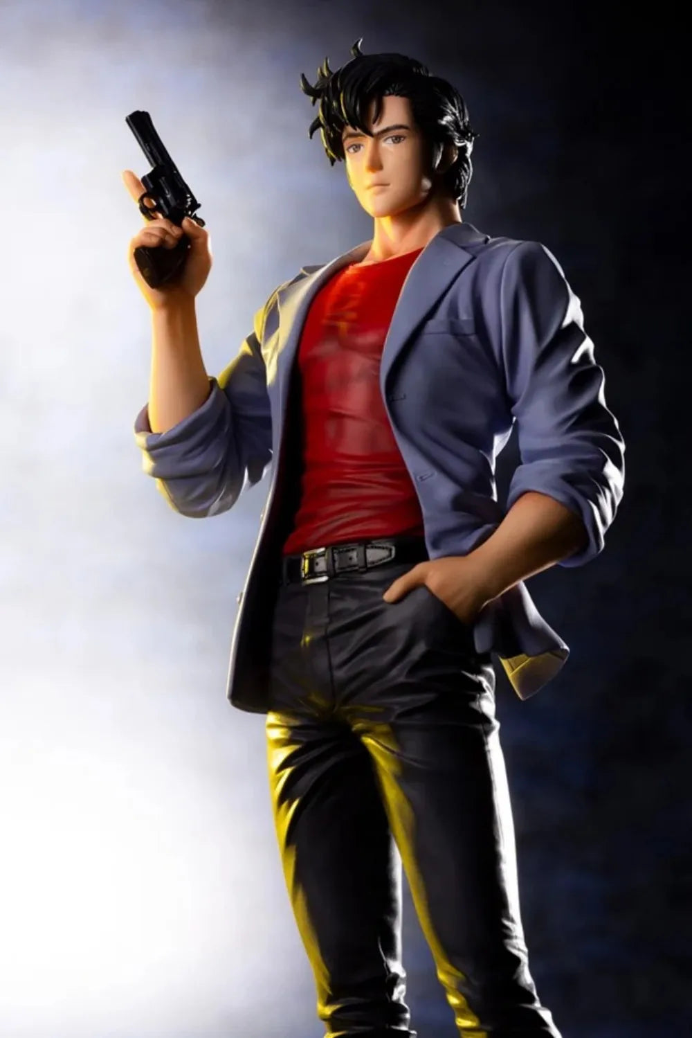 Original Genuine Kotobukiya ARTFX J City Hunter Movie Shinjuku Private Eyes Ryo Saeba 1/8 Scale Figure Original Statue Model