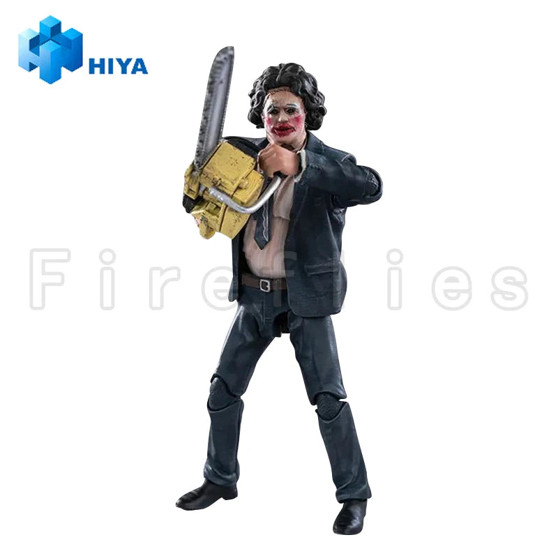 1/18 HIYA 4inch Action Figure Exquisite Mini Series Texas Chainsaw Massacre 1974 LeatherFace - Pretty Woman Mask