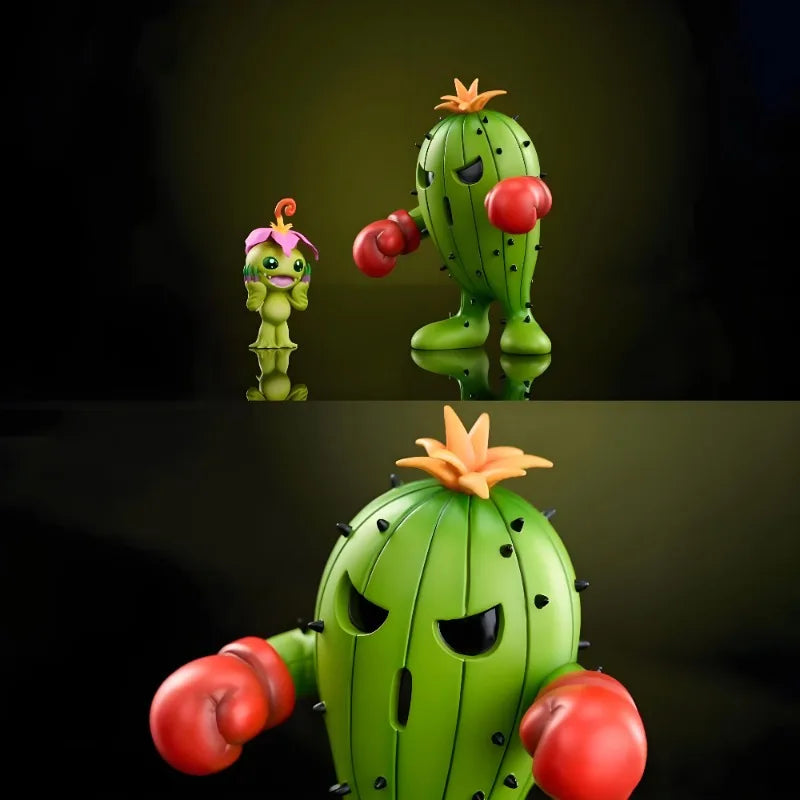 11cm/4.3in  Anime Digimon Adventure Figure Palmon  Evolution Togemon  Action Figures Pvc Statue Collection Model Toys Gifts