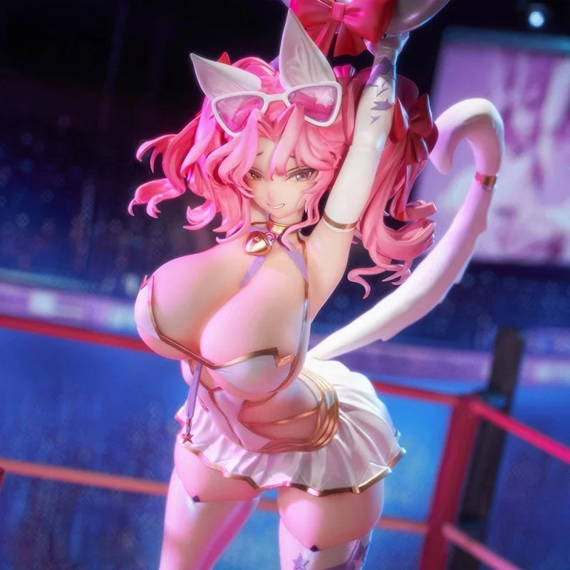 In Stock Animester Master Mianmian Kitty Wrestler Casey Anime Action Figure Classic Charm Collectible Gift Series Ornaments