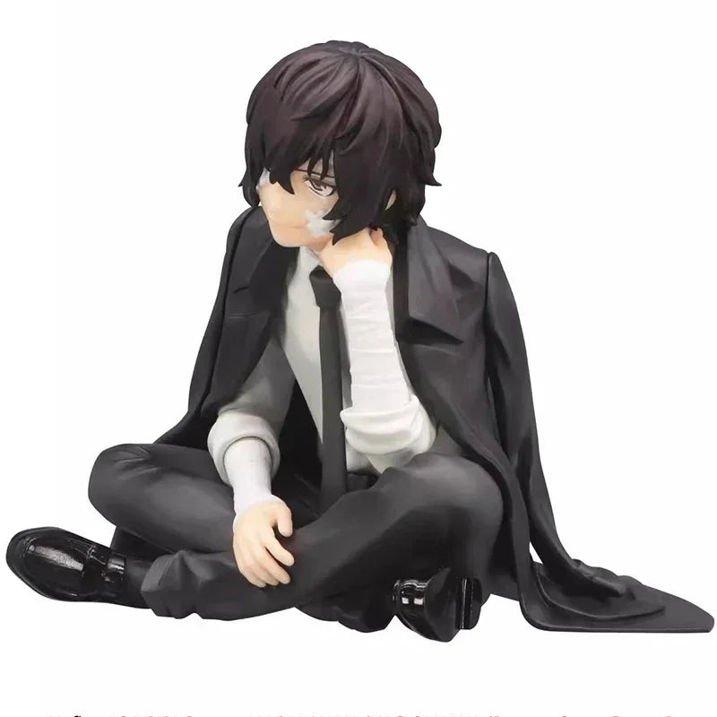Anime Bungo Stray Dogs Nakahara Chuya Figur Dazai Osamu Actionfiguren Noodles Press Modell PVC Sammlerspielzeug Geburtstagsgeschenke