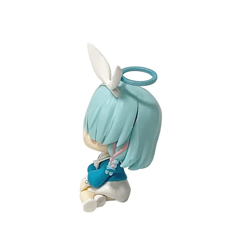Christmas 7.5cm Blue Archive Game ambitus Plana/Arona Q version Model Action Figures PVC cute exquisite Collection Birthday gift