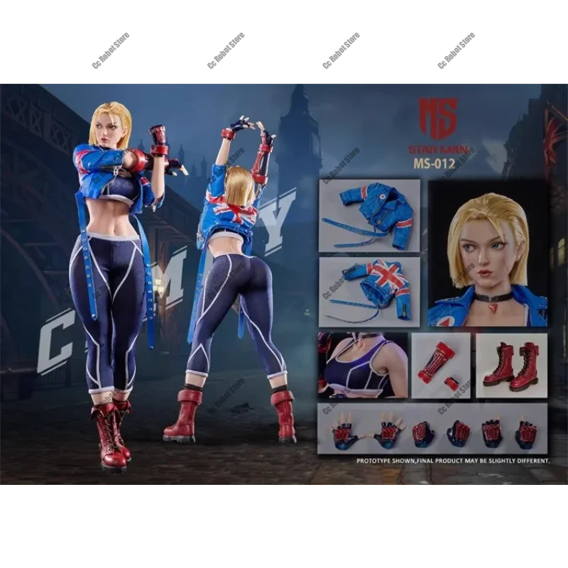 [In Stock] Original Hot-Selling Toy STARMAN MS-012 1/6 Female Special Agent Soldier Cammy Full Set 12-Inch Articulated Figure