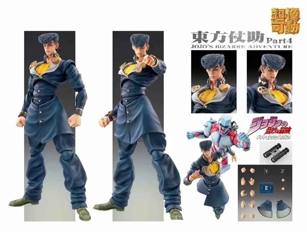 Anime jojo bizarre adventure Kujo Jotaro Dio Brando Diavolo Bruno Bucciarati Leone Abbacchio Jolyne Cujoh Action Figure