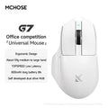 MCHOSE G7 Wireless Mouse.Low-Power Ergonomic Design Lightweight Gaming Mouse with Three Mode Connection High Performance