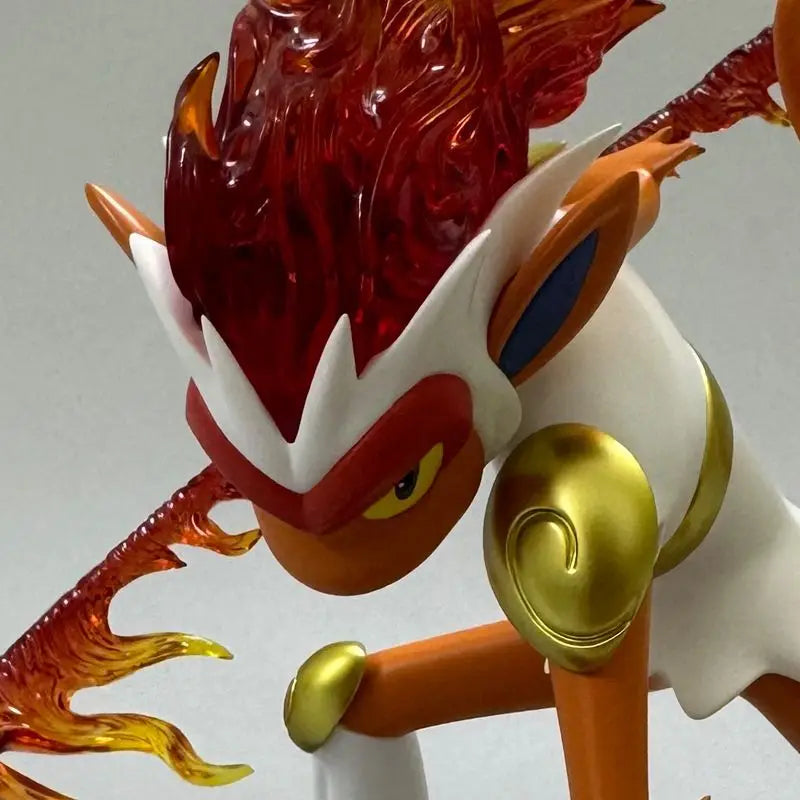 Нов Pokemon Infernape Gk Стереоскопичен Атлас Фигурка Колекционерски PVC Модел Играчки Анимационен Декор Фигурка Детски Подарък за Рожден Ден