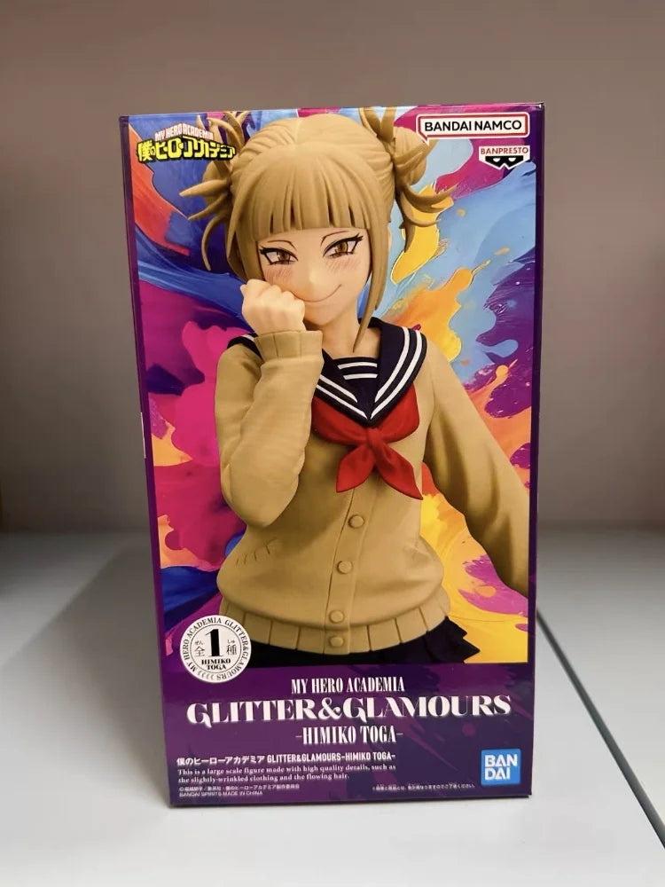 In Stock BANDAI Original My Hero Academia GLITTER GLAMOURS MIRKO Action Toy Figures PVC Statue Model Doll Desktop Ornament Gifts