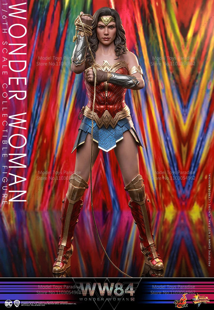 HOTTOYS HT MMS584 1/6 Collectible Toys Wonder Woman6.0 1984 Gal Gadot Soldier 12inch Full Set Action Figure Model Fans Gifts