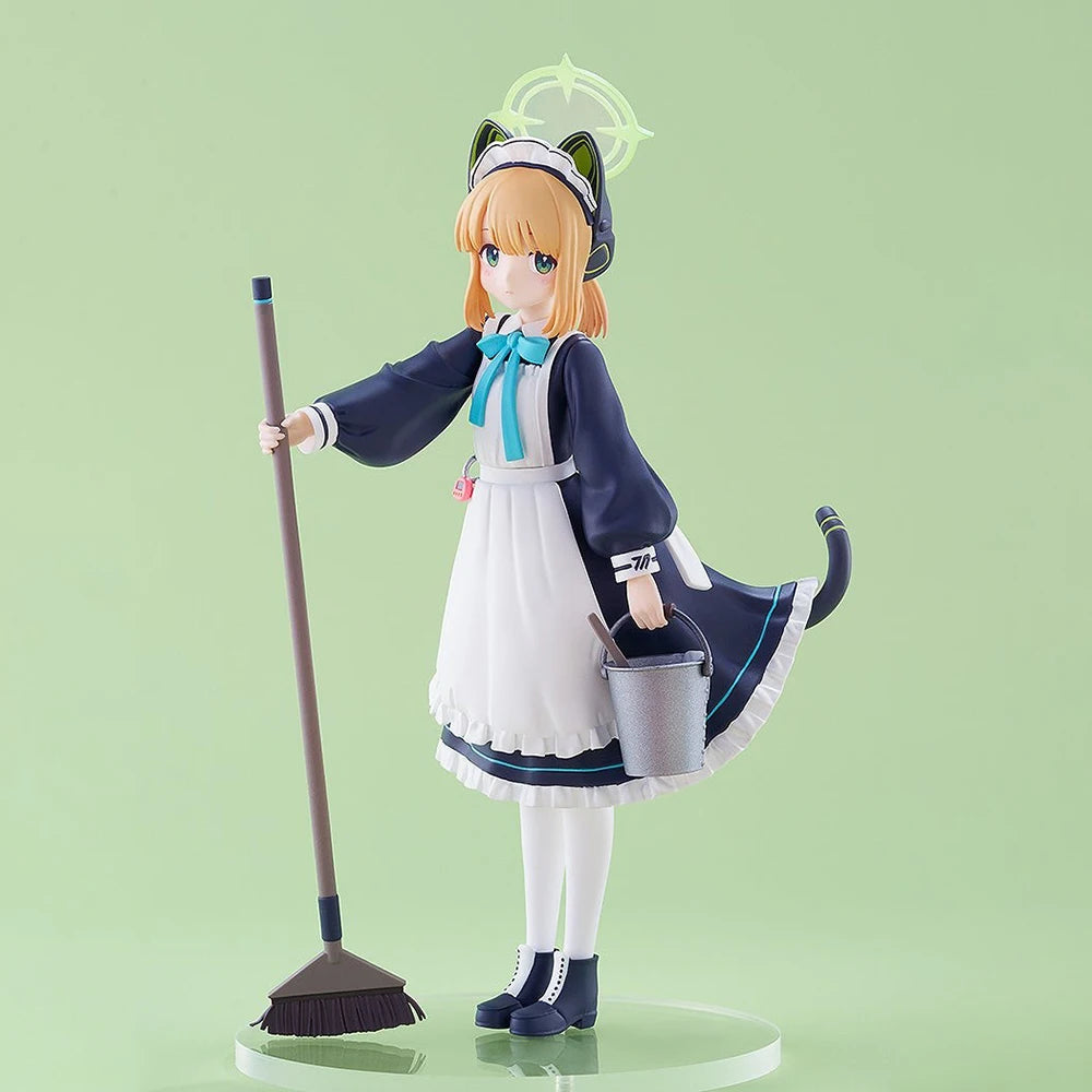 Original GSC POP UP PARADE Blue Archive Saiba Momoi Saiba Midori Maid Action Anime Figure 17CM PVC Collectible Decoration