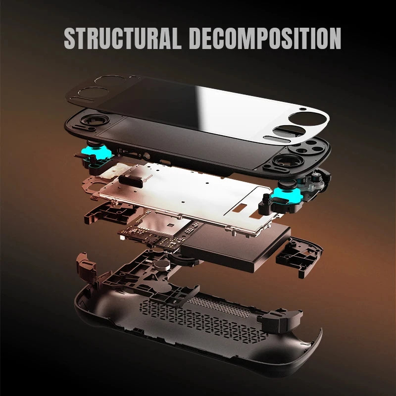 Retroid Pocket 5 Handheld Game Console 5 5 Inch Oled HD Screen SD865 5000mAh Android 13 Retro Gaming