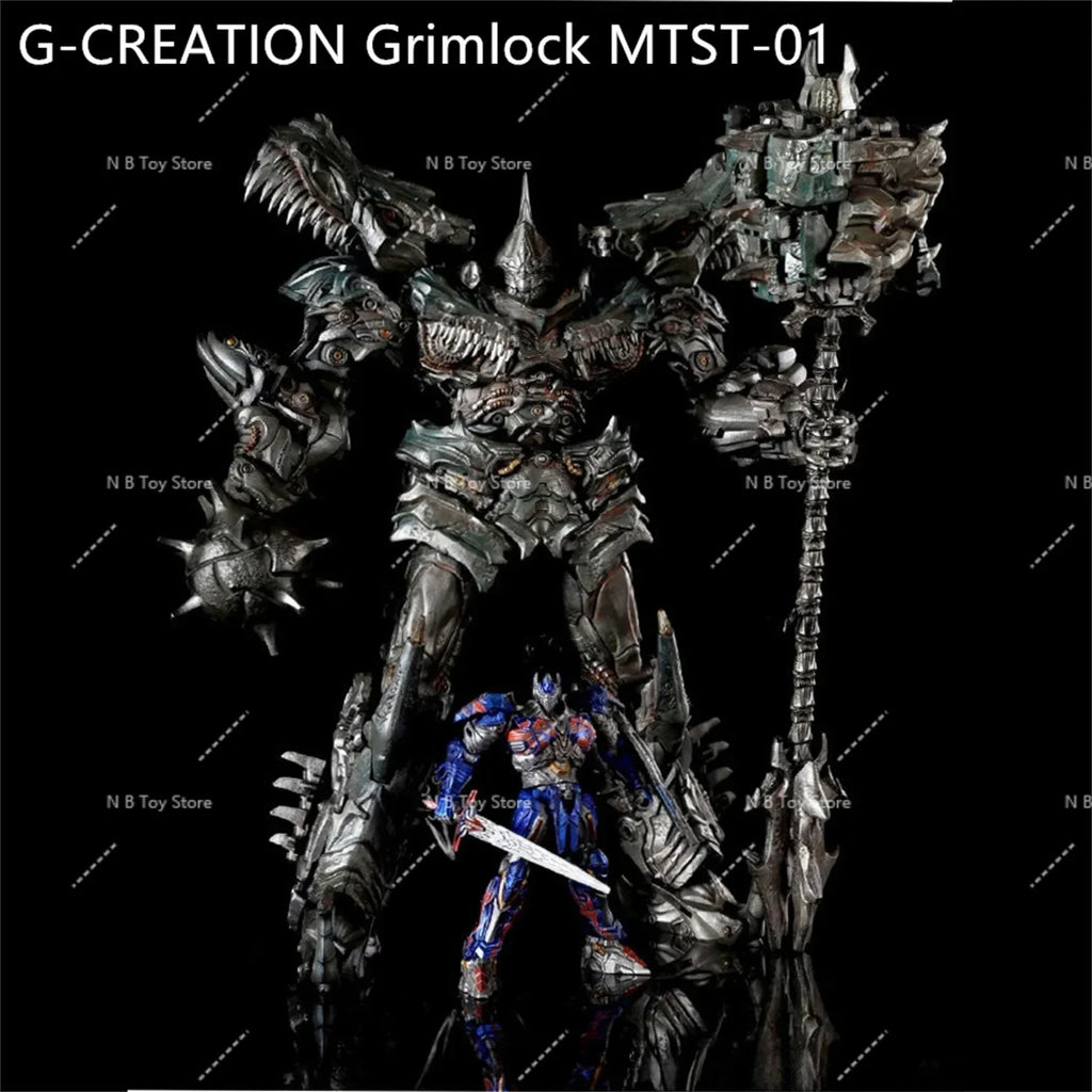 【EN STOCK】Transformación G-CREATION Grimlock MTST-01 MTST01 WRATH Dinosaur Action Figure Robot