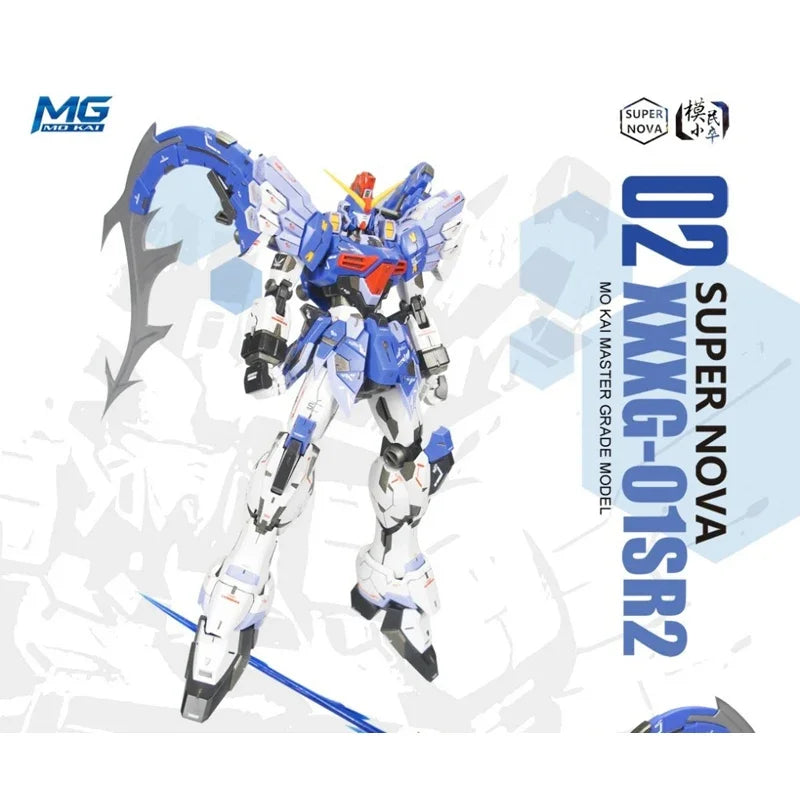 Super Nova EW 07 Sandrock Custom Altron Модел Комплект MG 1/100 Екшън Фигурка Сглобяване Детска играчка XXXG-01SR2 Безкраен валс с кутия