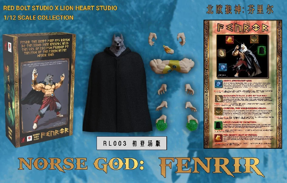 Red Lightning Lion Heart Fenriel Makes Its Debut In The Battle Damage Edition, Long Hair Edition, And Mobile Doll