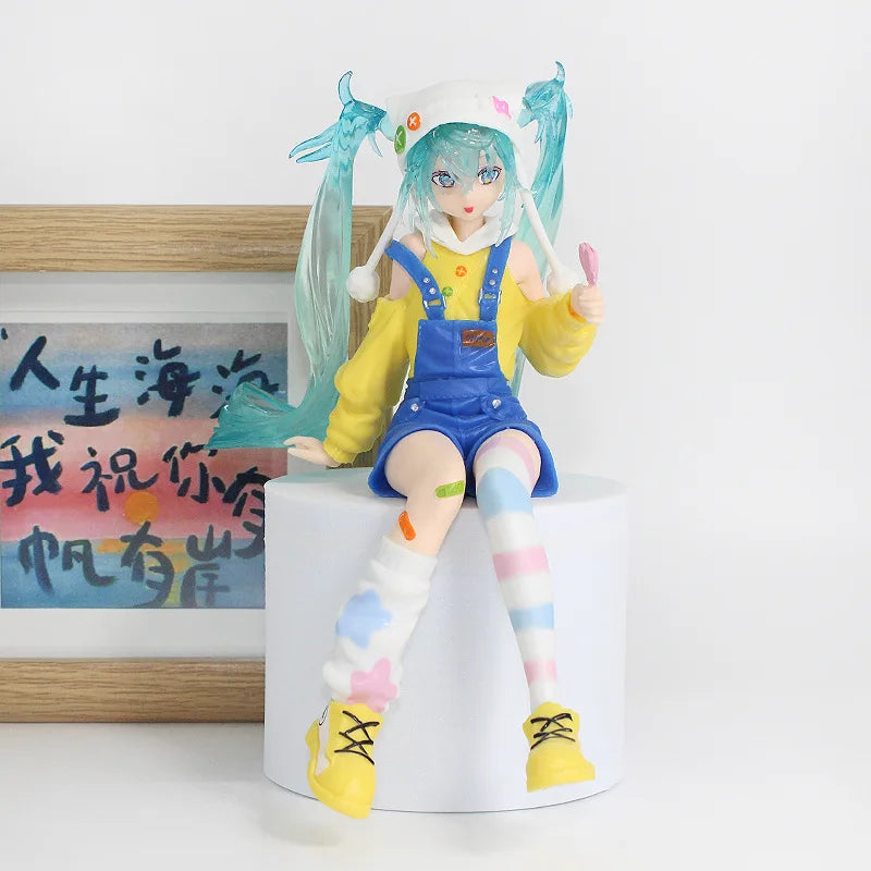 2 Pcs Anime Figure Set 14-20cm Four Leaf Grass Fairy with Sweet Affection Tokyo Kimono Design Action Toys PVC Collection Models