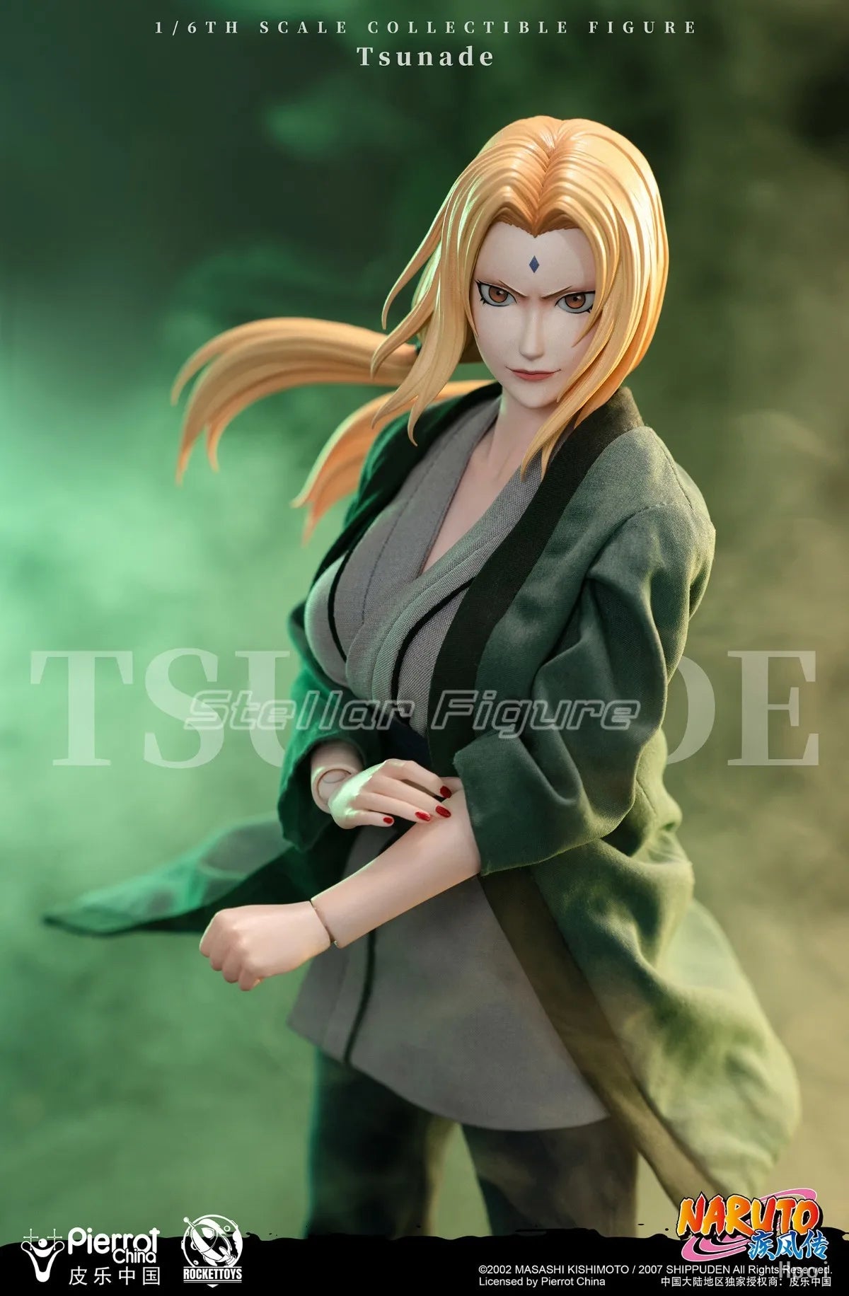 【SF】In Stock RocketToys NARUTO Shippuden Tsunade 1/6 Scale Figures Original Collection Anime