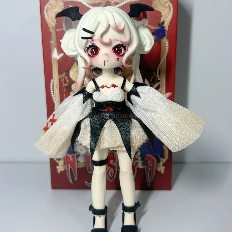 Nyssa Freakish Nightmares Series Blind Box Movable Doll 1/12 Point BJD Action Figure Surprise Desk Ornament Collection Toy Gifts