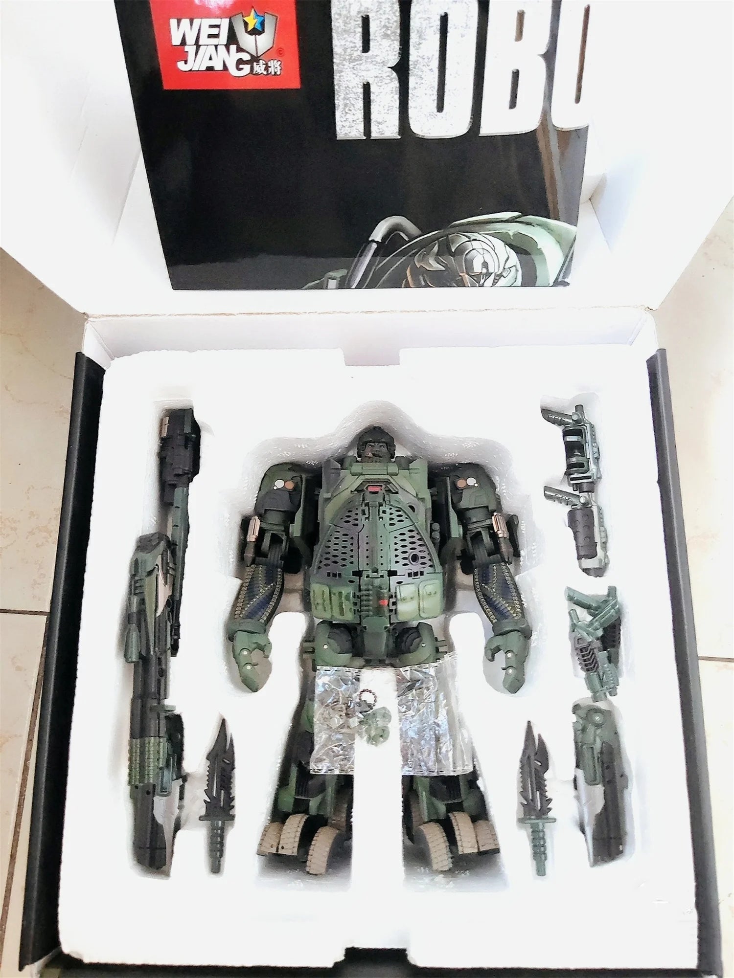 【Presale】Transformation WEIJIANG WJ M02 2.0 VER Hound M-02 Green Desert Color Action Figure With Box