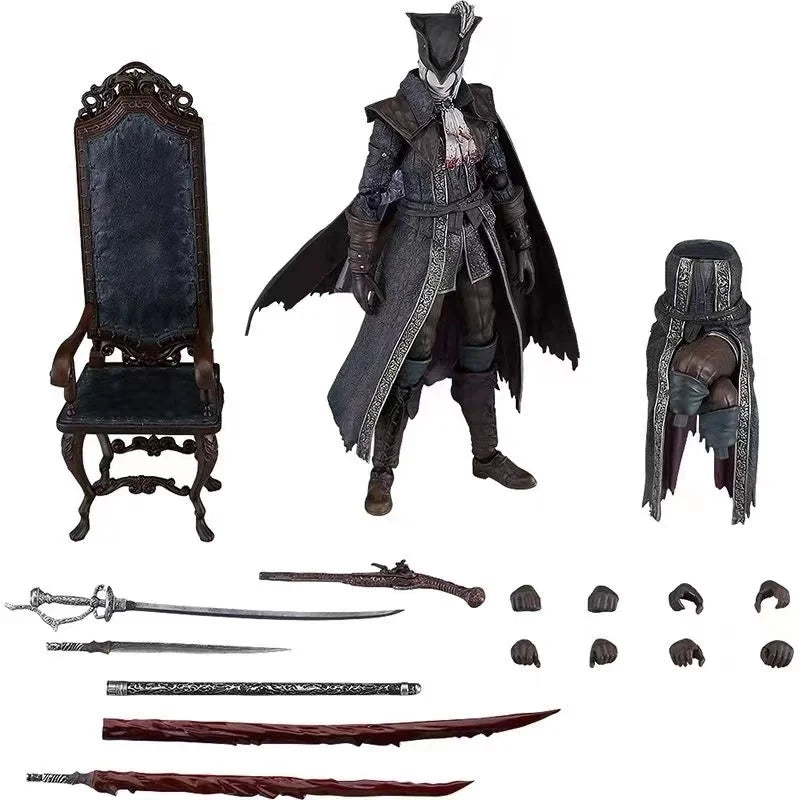 DX Edition Bloodborne Actionfigur Die Alten Jäger Figuren PVC Dekoration Lady Maria vom Astralen Glockenturm Figur Modell Spielzeug