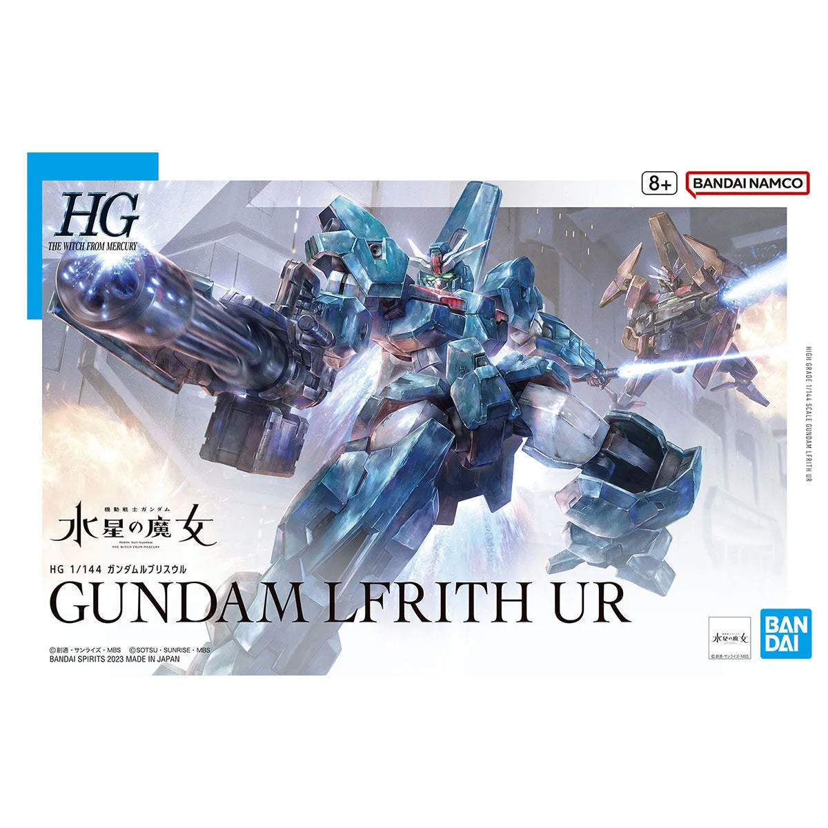 Bandai Original 1/100 FULL MECHANICS FM The Witch from Mercury AERIAL GUNDAM Anime Action Figure Assembly Model Kit Toy Gifts