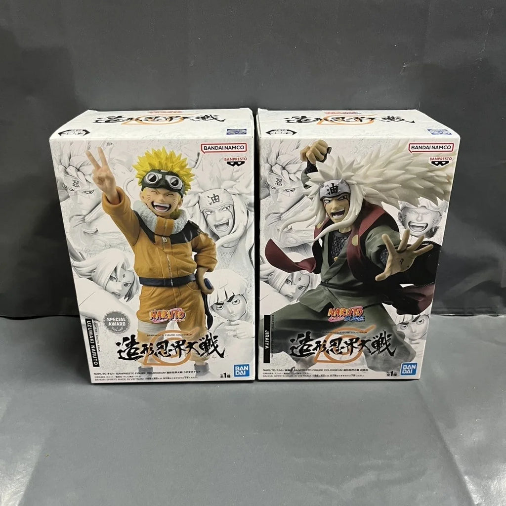 Auf Lager Original Bandai Banpresto Bfc Naruto Weltkrieg Jiraiya Junior Naruto Tsunade Kakashi Rock Lee Action Figur Modell Spielzeug
