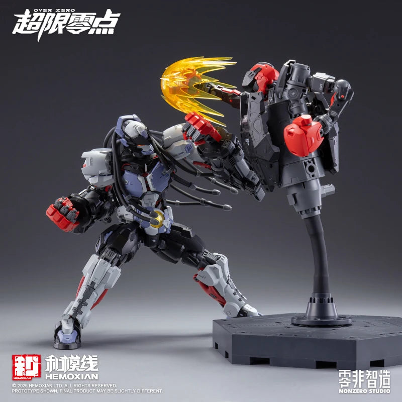 Moline Official Licensed Transcend Zero Wave 3 Boxer Baki Assembled Model Kit Room Decor Collectible Gift For Boys Movable Model