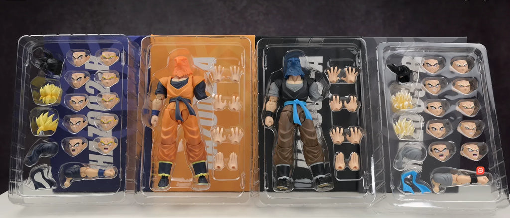 In Stock Hm HA TOYS HAZ001 HAZ002 HAZ003 One Armed Action Figure Dragon Ball Missing Arm Gohan Eagle Hero Figures Toy Gifts