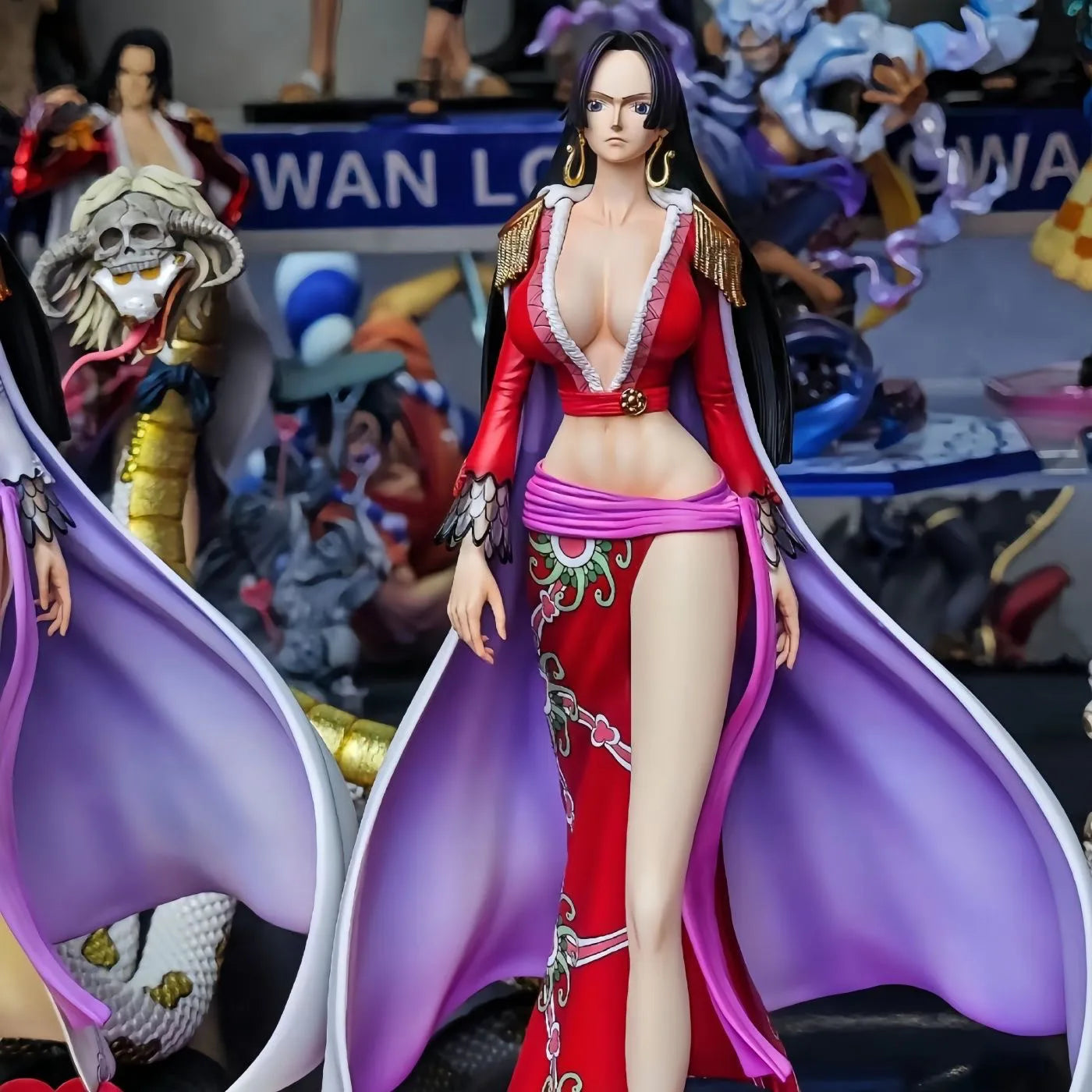 One Piece Boa Hancock Gk Statue Anime Collectible Figure Desktop Car Decor Model Gift For Anime Manga Fans Collectors