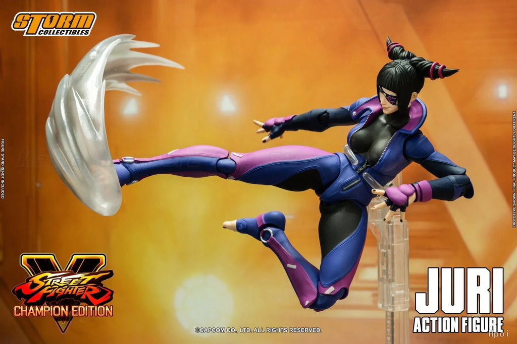 【MT】In Stock Original Storm Collectibles Street Fighter JURI Han 1/12 Action Figure Model Toy Gifts