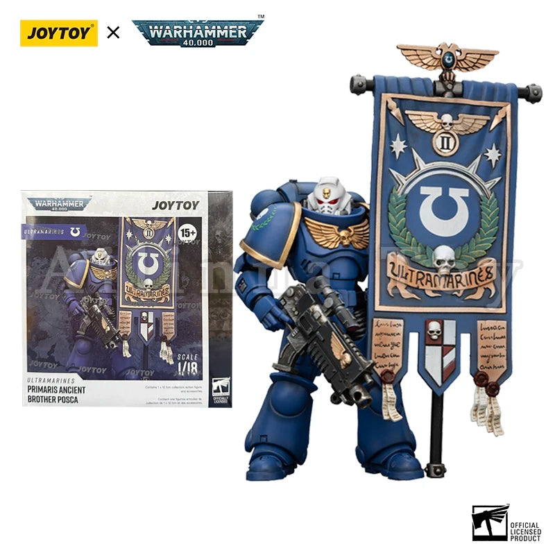 JOYTOY 1/18 Action Figure (3PCS/SET) 40K Heroes Of The Chapter Re-issue Version Anime Collection Military Model