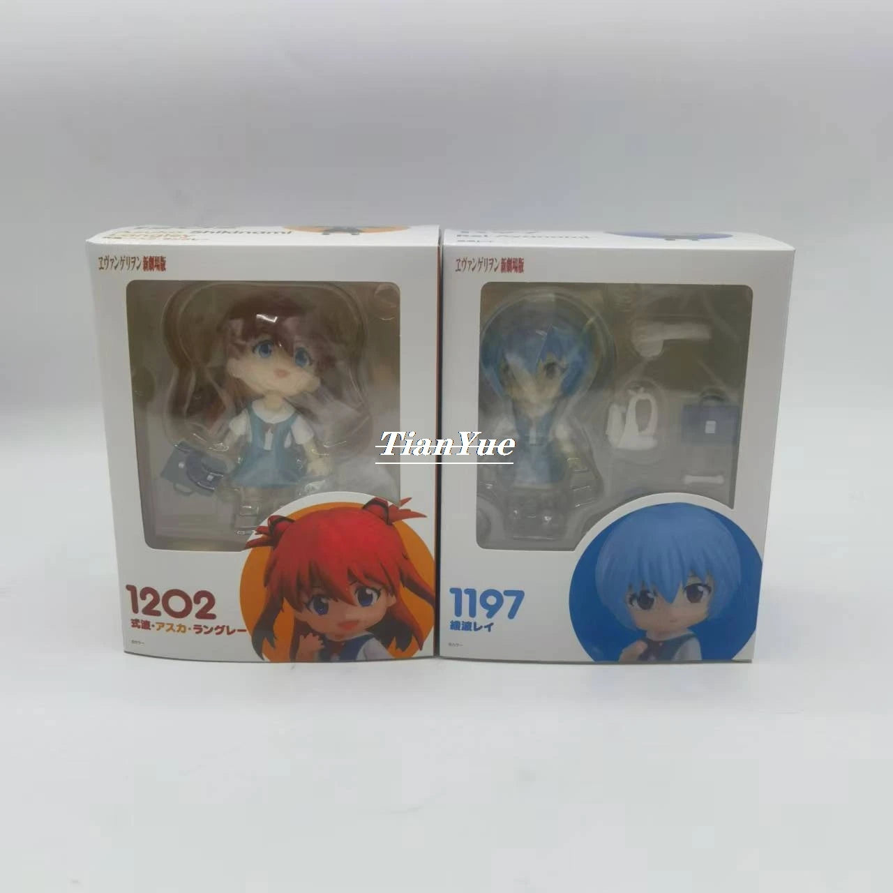 Anime Ayanami Rei 1197 Asuka Langley Soryu 1202 Articulated Model Figure toy Christmas Gift 10cm