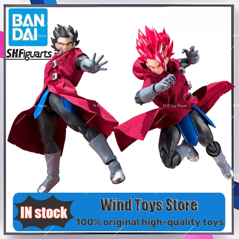 Original Figures of BANDAI SHFiguarts DRAGON BALL LEGENDS Jeffrey PVC Anime Action Figures Model Toys