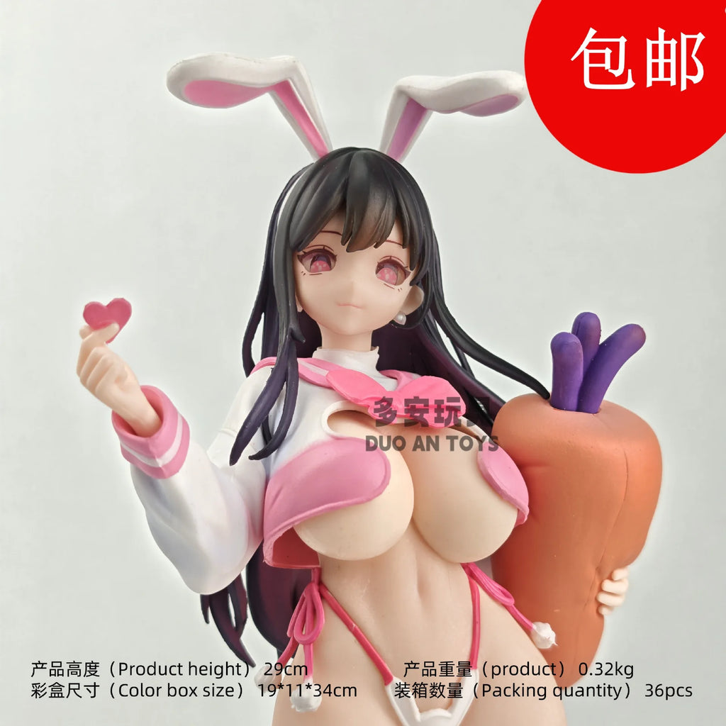 Duo An Toys Anime Bunny Girl JK Style Sakura Uzuki Collectible Figure 29cm Boxed Desktop Decor Model For Anime Fans Wholesale