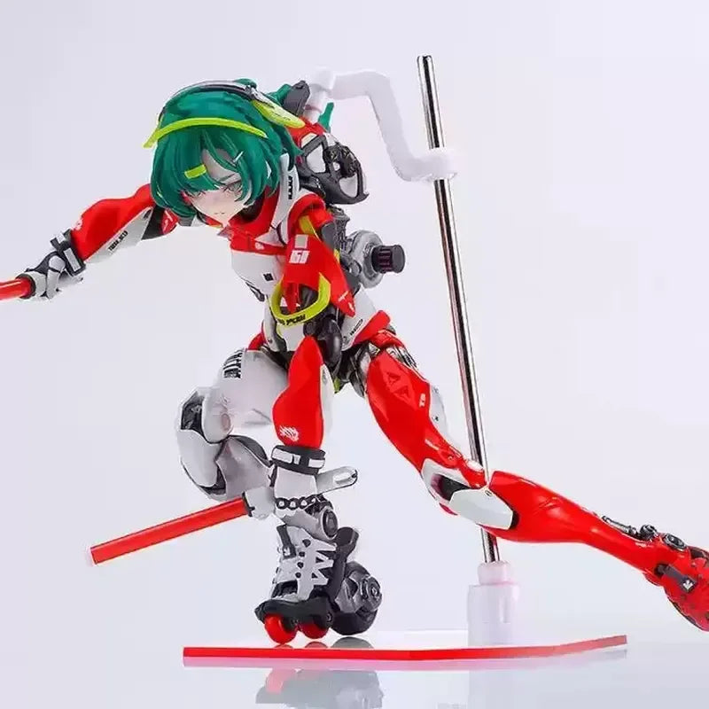 Sentinel Motored Cyborg Runner SSX_155 16CM Action Figure Highly Articulated Girl Engine Collectible PVC Die-Cast Part Model Toy