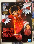 Original BANDAI BANPRESTO BATTLE RECORD COLLECTION One Piece Monkey D. Luffy Anime Character Figure Model Gift Ornaments