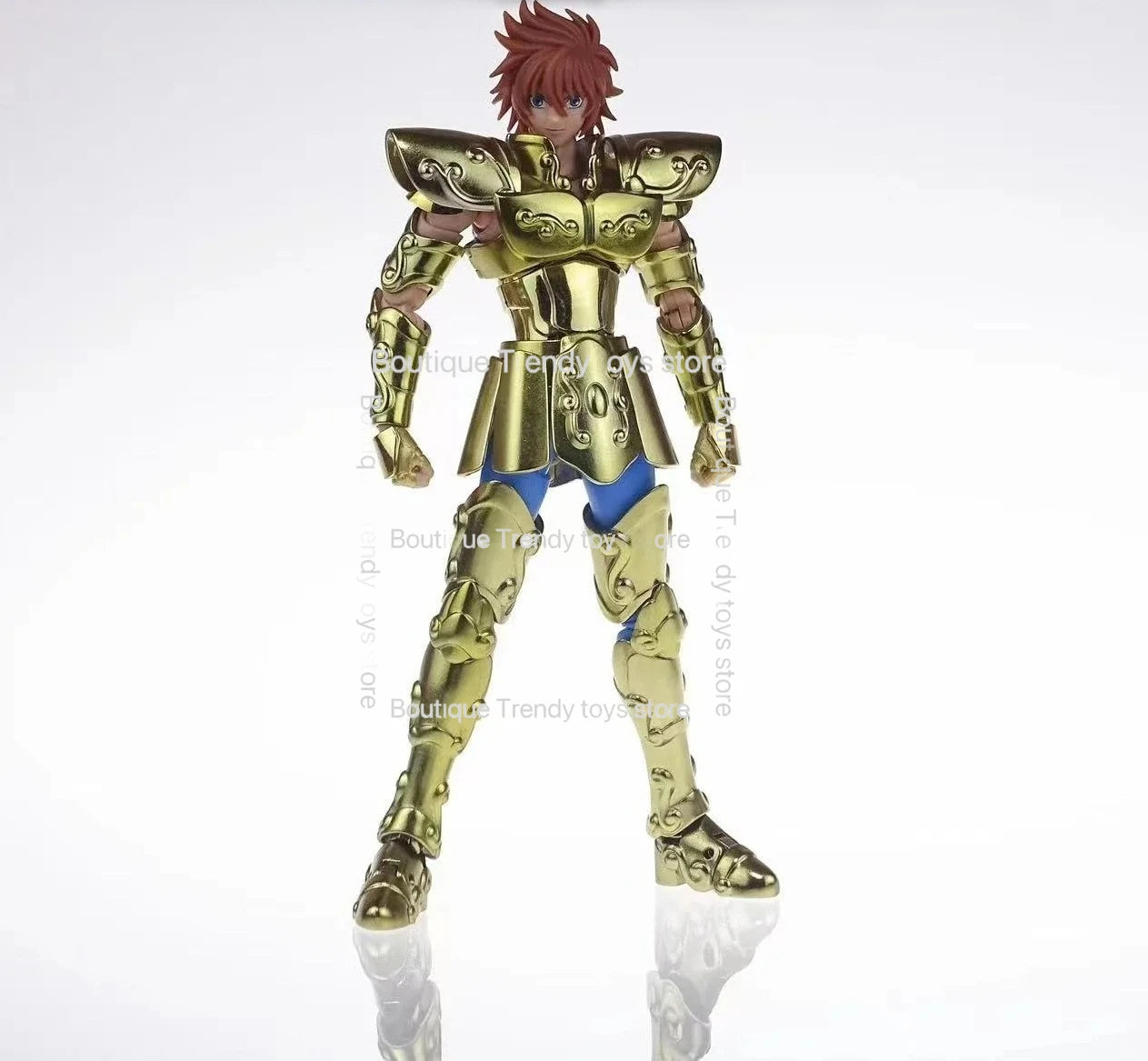 In Stock ST Saint Seiya Style EX LC Leo Regulus The Lost Canvas Alloy Articulated Collectible Anime Action Figure for Adults