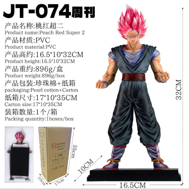 JT Statue Anime Dragon Ball Series Super Saiyan Goku Klin Trunks Figures Pvc Statue Collection Model Room Decoration Gift Toy