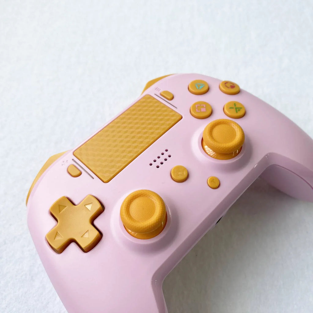 For PS4/Switch2/Switch Wireless Gaming Controller Bluetooth Gamepad with RGB Light for Android/iOS/PC 6-Axis Gyro Newest