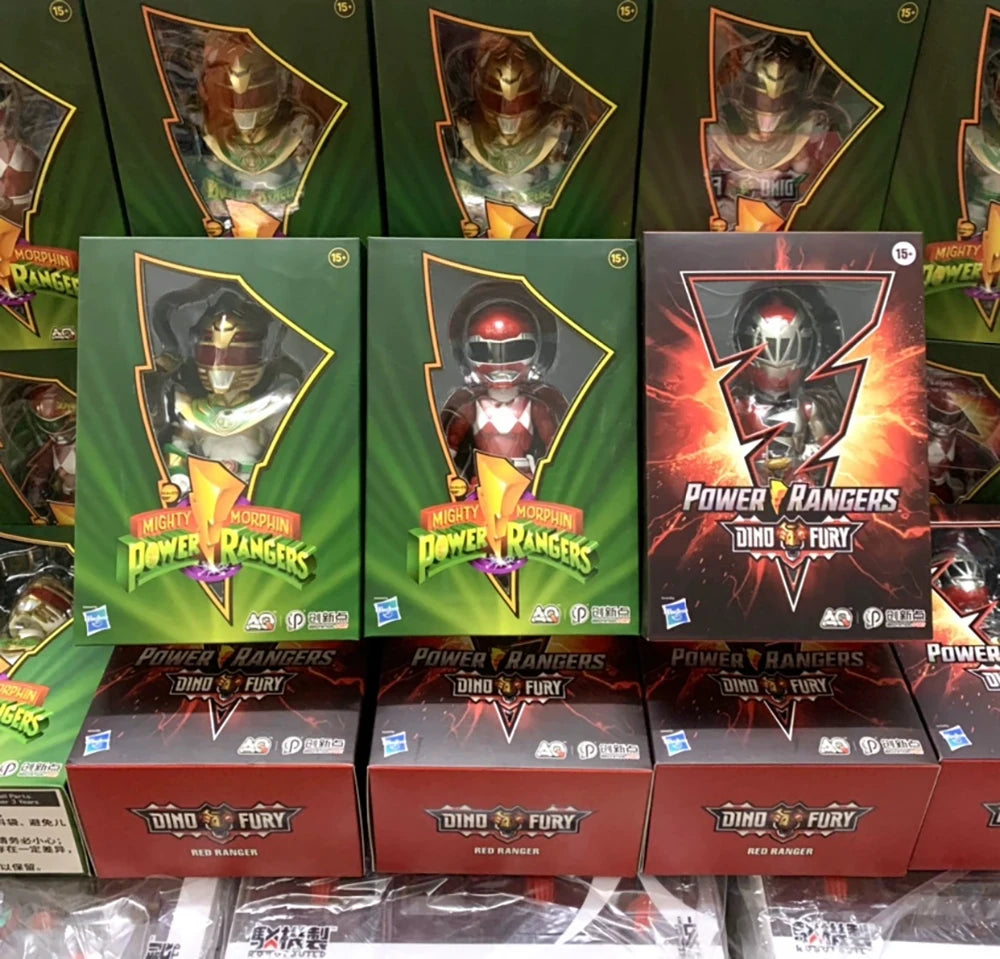 [In-Stock] Hasbro & Innovation Point Action Q Figure Power Rangers Red Ranger & Lord Drakkon 13.5cm Collectible Model Toys