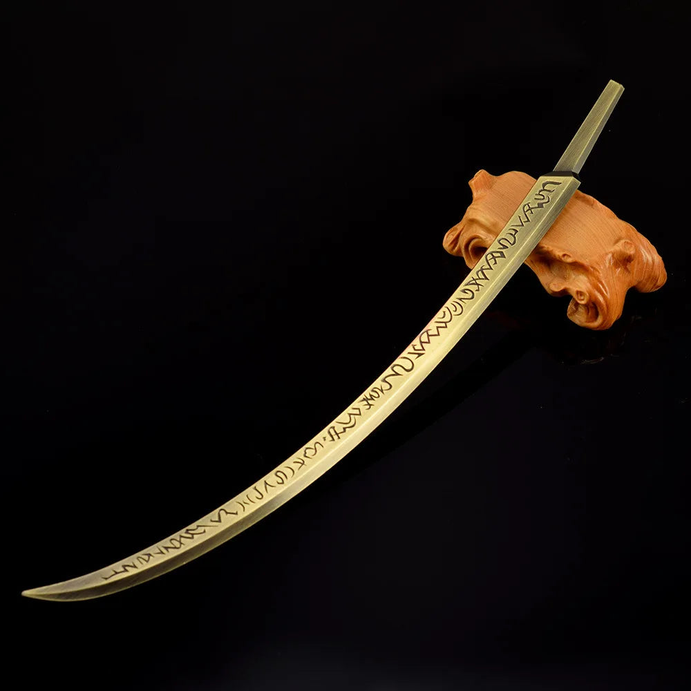 30cm Game Peripherals Figure Weapon Model Hand of Malenia Action Figure Model Medieval Sword All Metal Crafts Boys Gift