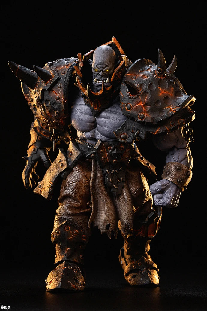 In stock Mithril Action Guardian of The Horde 05 Magma Forgemaster Blackhand 1/10 Action Figures Toy Gift Collection