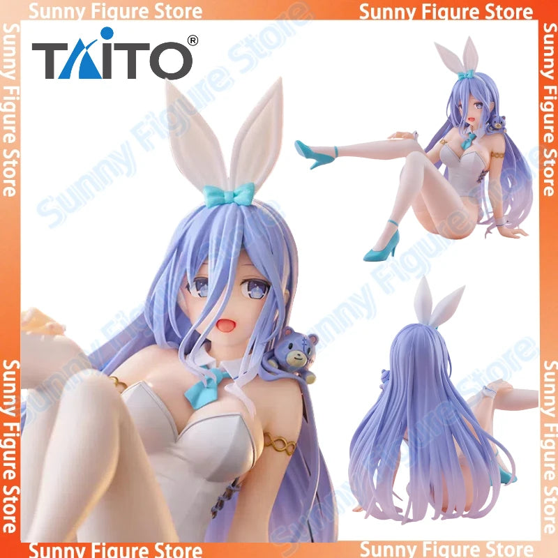 In Stock TAITO Coreful Date A Live Mio Takamiya Bunny Ver Desktop Cute Doll Kawaii Anime Figures Gift Toys Model PVC Collectible