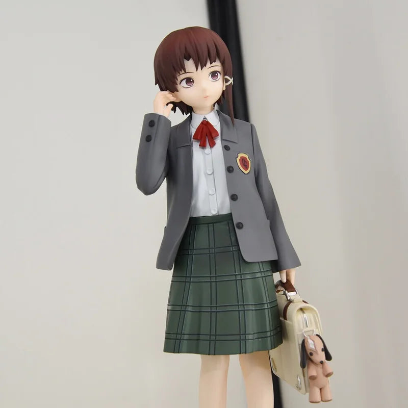 Genuine Gsc Prepainted Pop Up Parade Serial Experiments Lain Iwakura Lain L 23cm Action Figure Model Decoration Toy Gift