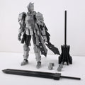 9L3D Lucky13 Silver Knight Robot Action Figure Dummy13 with Giant Sword T13 Multi-Jointed 3D Printed Collectible Toy Titan13
