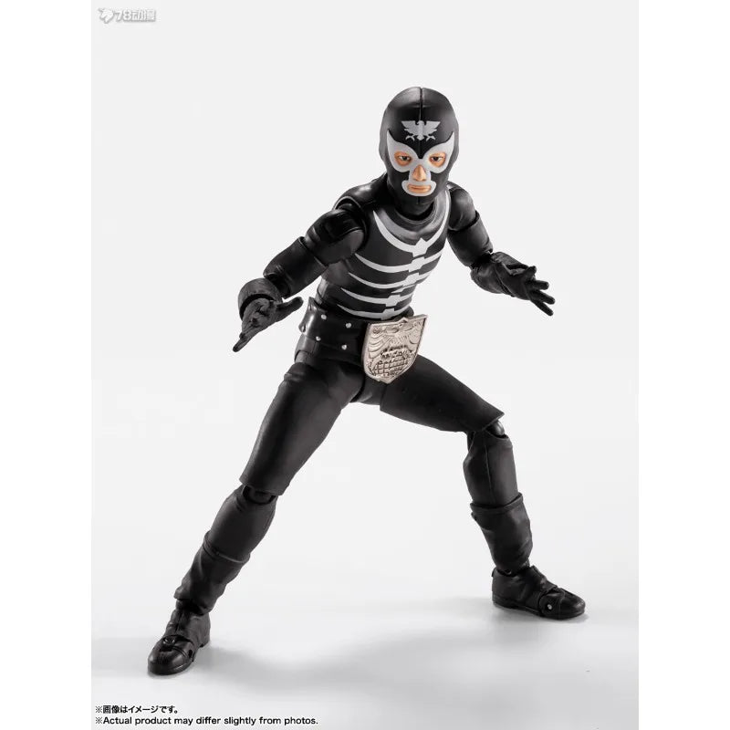 BANDAI Genuine S.H.Figuarts Series  Kamen Rider Shocker Soldier Finished Product Movable Model As A Gift Model Toy