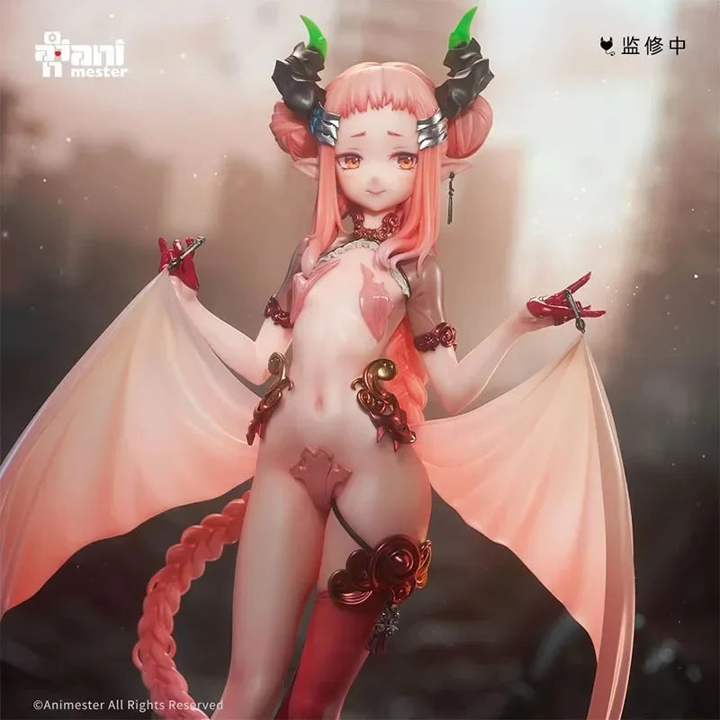 In Stock Original AniMester Yayako Little Succubus 1/7 Anime Statue Machine Girl Toys Gift Model Collection