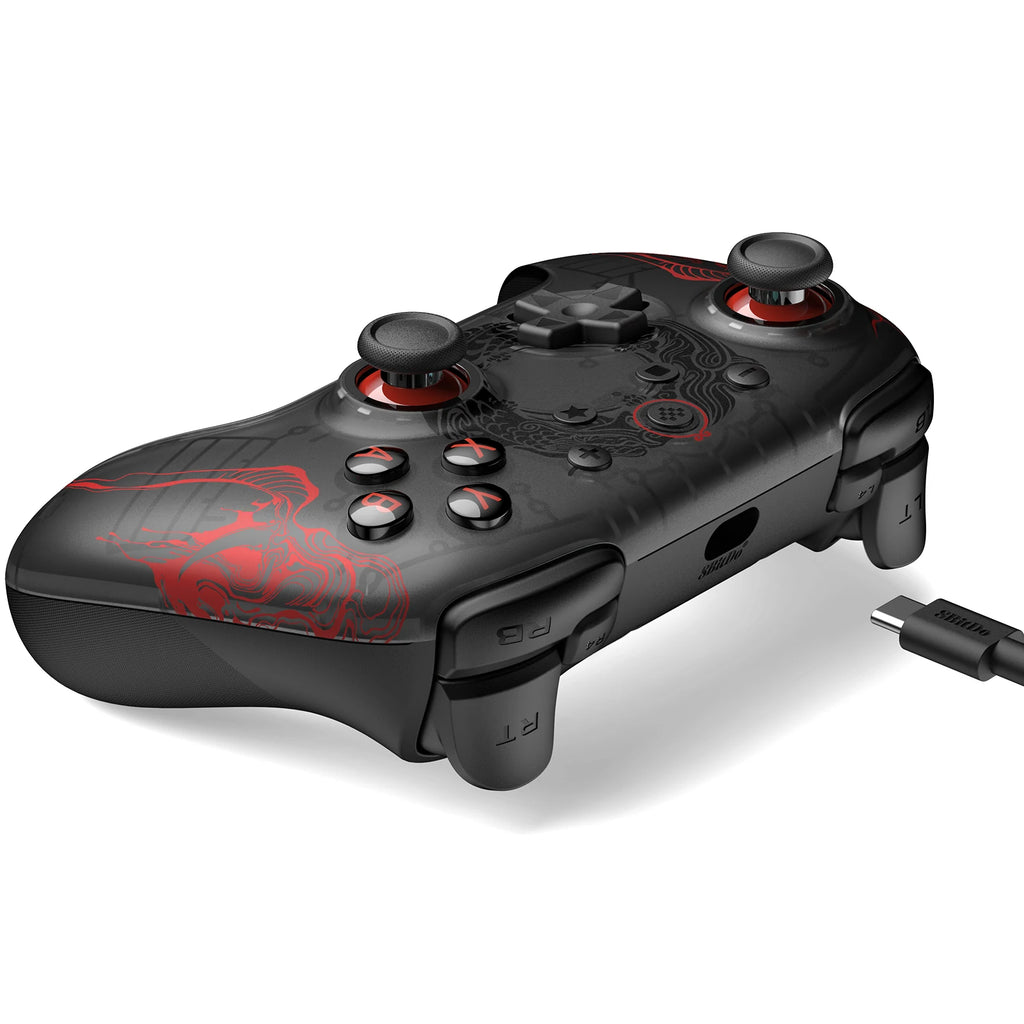 8BitDo Ultimate 2C Wired / Wireless Controller for Windows 10/11 Gamepad Black Myth WuKong with Hall Effect Joystick for Android