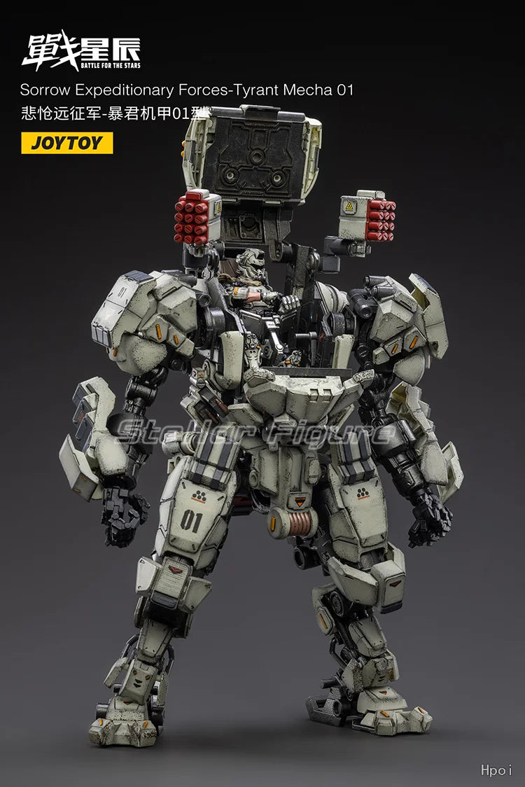 【SF】JOYTOY 1/18 Action Figure Sorrow Expeditionary Forces Tyrant Mecha 01 Model Toys Gifts Collection Ornaments